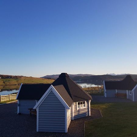 Skye Cabins Skeabost Kültér fotó