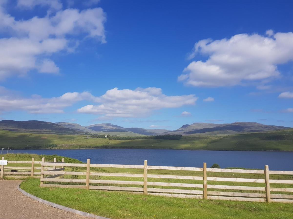 Skye Cabins Skeabost Kültér fotó