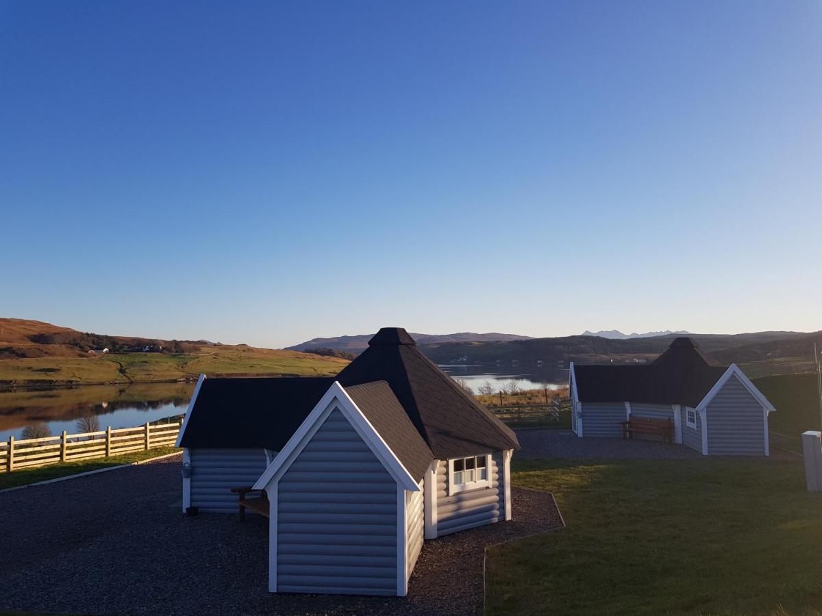 Skye Cabins Skeabost Kültér fotó