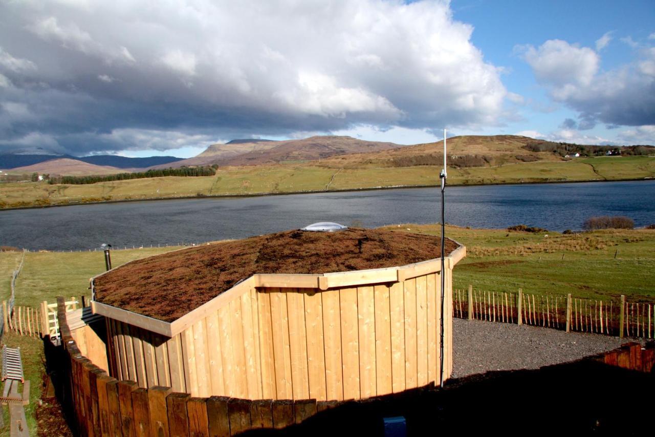 Skye Cabins Skeabost Kültér fotó